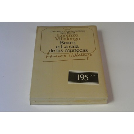 BEARN O LA SALA DE LAS MUÑECAS. Nº 11 COLECCIÓN SEIX BARRAL