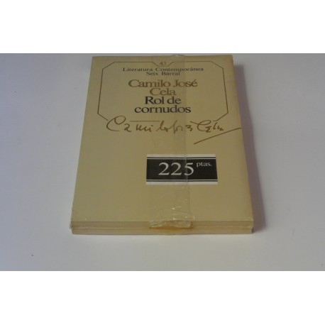 ROL DE CORNUDOS. Nº 43 COLECCIÓN SEIX BARRAL 