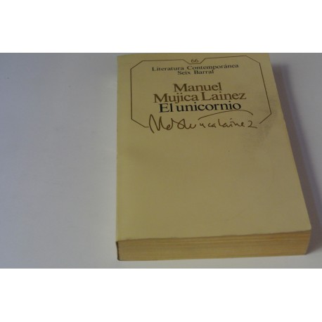 EL UNICORNIO. Nº 66 COLECCIÓN SEIX BARRAL