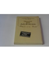 ACTO DE SERVICIO. Nº 74 COLECCIÓN SEIX BARRAL