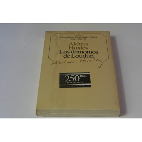 LOS DEMONIOS DE LOUDUN. Nº 77 COLECCIÓN SEIX BARRAL