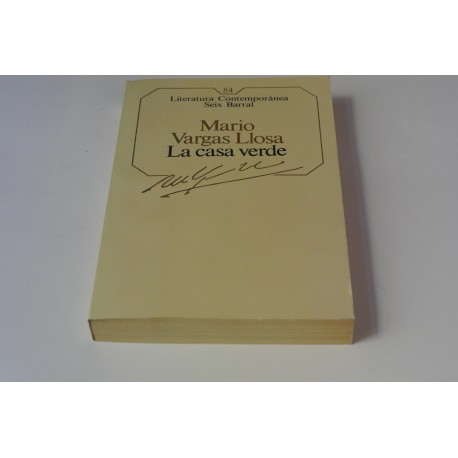 LA CASA VERDE. Nº 84 COLECCIÓN SEIX BARRAL