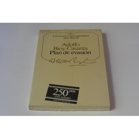 PLAN DE EVASIÓN. Nº 86 COLECCIÓN SEIX BARRAL