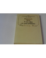 I NO DIJO NI UNA PALABRA. Nº 100 COLECCIÓN SEIX BARRAL