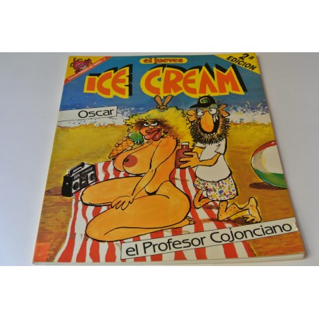 ICE CREAM POR EL PROFESOR COJONCIANO. Nº 17 COLECCIÓN PENDONES DEL HUMOR