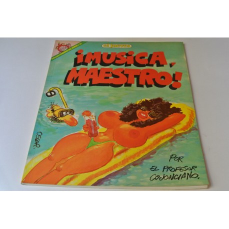 ¡ MUSICA MAESTRO | POR EL PROFESOR COJONCIANO. Nº 59 COLECCIÓN PENDONES DEL HUMOR