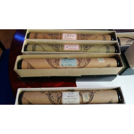ROLLOS PARA PIANOS VERTICALES Y GRAMOLAS DE COMPOSITORES ESPAÑOLES