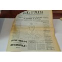 EL PAÍS. 3 PERIODICOS . MUERTE TIERNO GALVAN