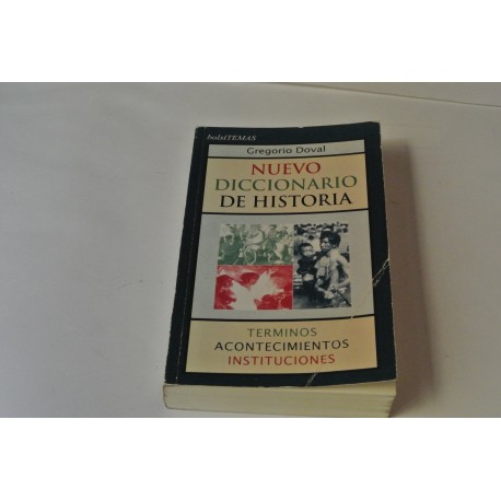 NUEVO DICCIONARIO DE HISTORIA