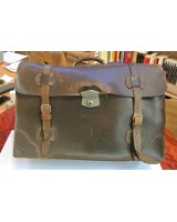 CARTERA ANTIGUA DE CUERO AÑOS 50 SIGLO XX. VINTAGE