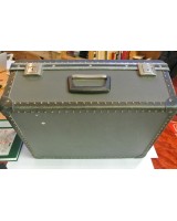 MALETA DE REPRESENTANTE EN SEMICUERO RÍGIDO. VINTAGE