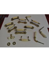 TIRADORES Y MANIVELAS ANTIGUOS DE PUERTAS Y VENTANAS. VINTAGE