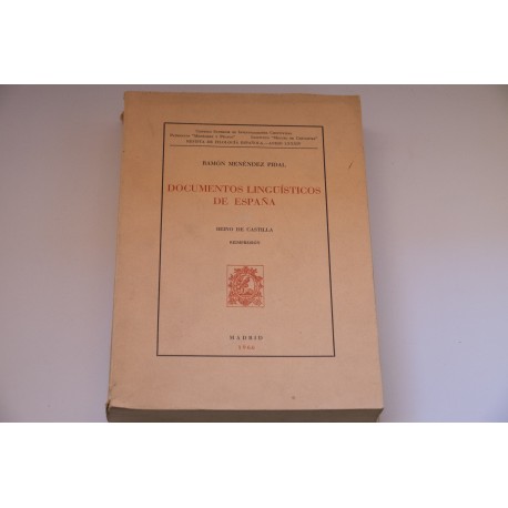 DOCUMENTOS LINGÜÍSTICOS DE ESPAÑA