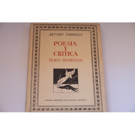 POESIA Y CRITICA. TEMAS HISPANICOS