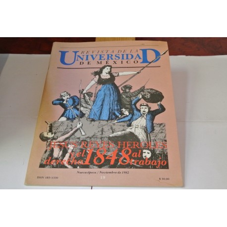 REVISTA DE LA UNIVERSIDAD DE MÉXICO Nº 19 NOVIEMBRE 1982.