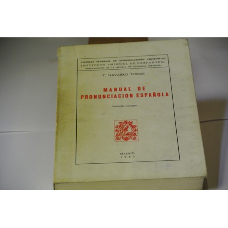MANUAL DE PRONUNCIACIÓN ESPAÑOLA
