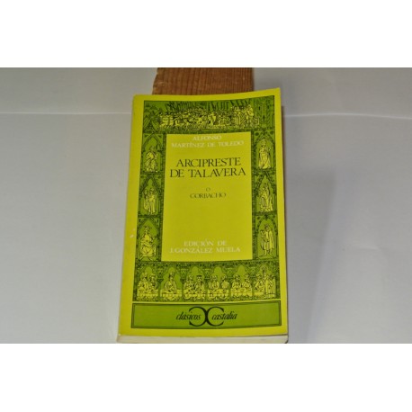 ARCIPRESTE DE TALAVERA O CORBACHO