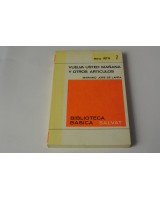 VUELVA USTED MAÑANA Y OTROS ARTÍCULOS. COLECCIÓN RTV,Nº 7