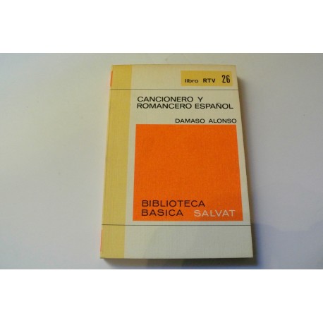 CANCIONERO Y ROMANCERO ESPAÑOL. COLECCIÓN RTV.
