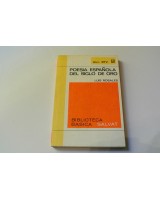 POESÍA ESPAÑOLA DEL SIGLO DE ORO. COLECCIÓN RTV.
