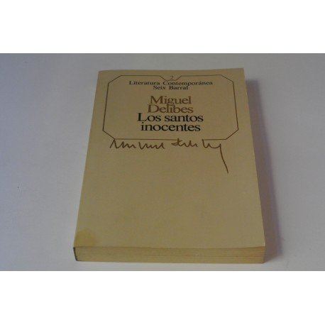 LOS SANTOS INOCENTES. COLECCIÓN CONTEMPORANEA SEIX BARRAL Nº 2